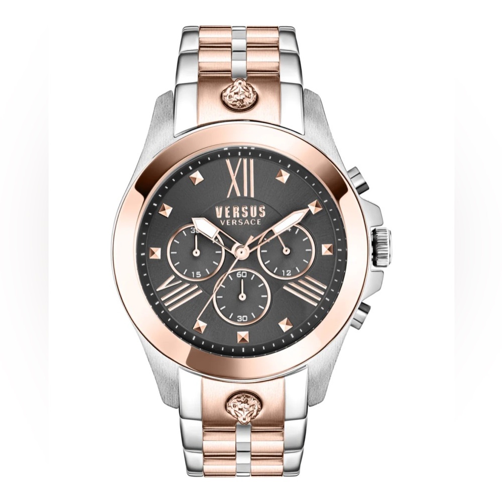💯 - Authentic New VERSUS VERSACE  Chrono Lion Bracelet Watch